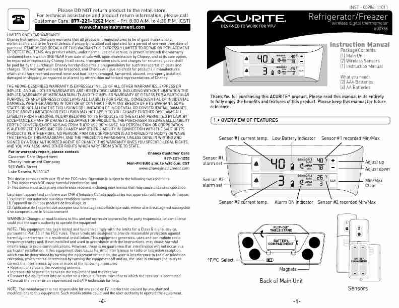 Acu-Rite Refrigerator 986-page_pdf